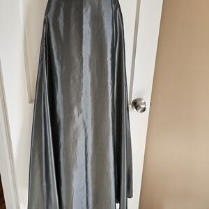 Express Gray Taffeta Skirt